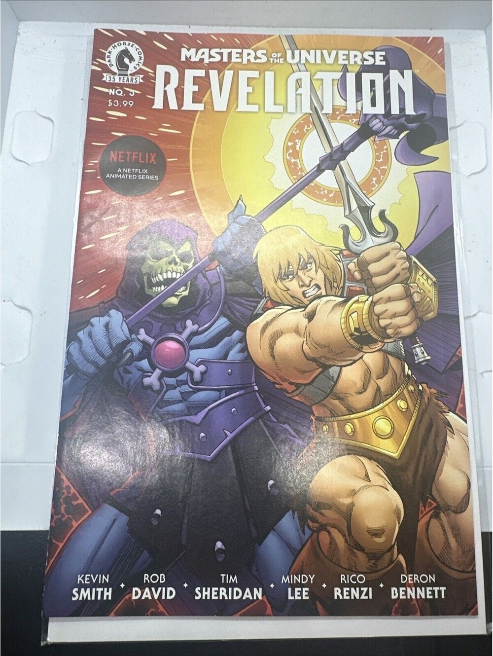 MASTERS OF THE UNIVERSE REVELATION #3 Cover B 2021 DARK HORSE Comics Netflix